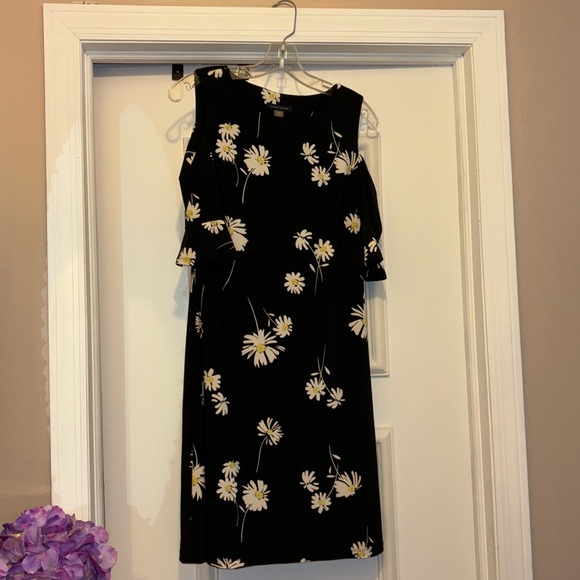 Tommy Hilfiger Floral-Print Jersey Mini Dress - size 6 - Picture 1 of 5